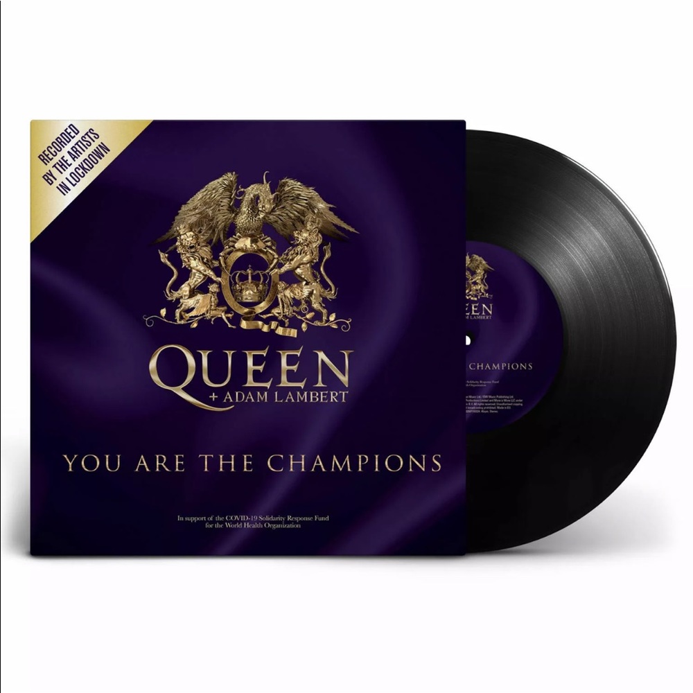 Queen “You are The Champions”  7” Vinyl 1170/3000